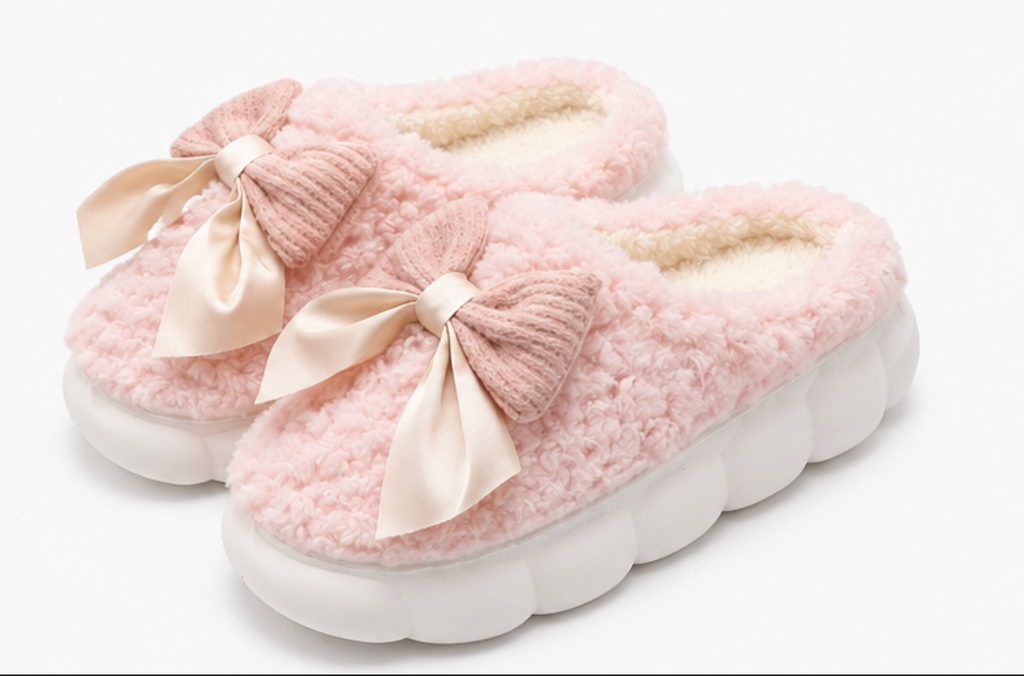 FluffySchleife in Rosa